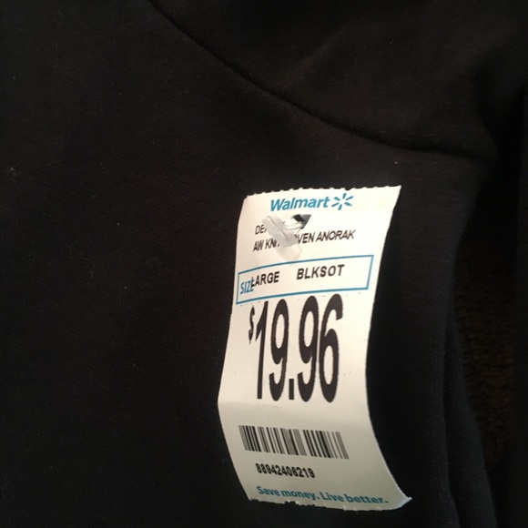 Athletic Works Black Hoodie - Size Large (12-14) - Picture 4 of 7